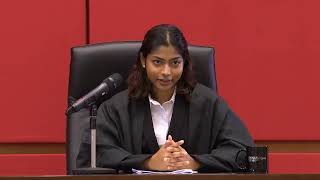 NUS Law Mooting amp Debating Club  Moot Demo 2022 [upl. by Bradstreet178]