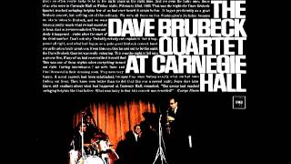 The Dave Brubeck Quartet  Take Five  At Carnegie Hall 1963 [upl. by Ynej45]