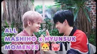 All Mashisuk moments ever  TREASURE  Hyunsuk x Mashiho compilation 🐷🐹💜 PART 1 [upl. by Elissa841]