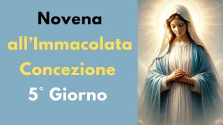 🔴Novena allImmacolata Concezione 5° Giorno 🙏🙏🙏💖 [upl. by Notsehc385]