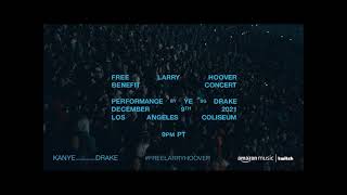 KANYE amp DRAKE  FREE LARRY HOOVER CONCERT FULL CONCERT WITH TIMESTAMPS [upl. by Anigriv505]