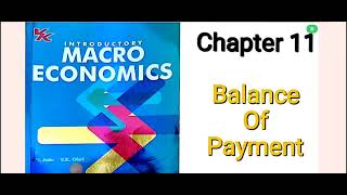 Macroeconomics Class 12 Chapter 12 BALANCE OF PAYMENT Part 2 economicsclass 12 economics [upl. by Stevy]