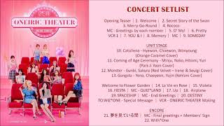 2020 IZONE 아이즈원 Online Concert quotONEIRIC THEATERquot FULL [upl. by Malva]