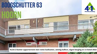 Ruim appartement  Boogschutter 63  Woningaanbod Hoorn  4x1 Makelaardij [upl. by Ailic]