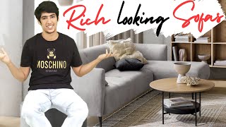 Rich Looking Modern Sofa Designs amp How to Choose The Perfect One [upl. by Leahcym]