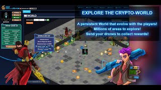 Crypto Mining Game V2 Tutorial  Part 2  The CryptoWorld [upl. by Shelley710]