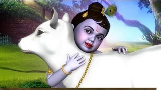 Tharangam Tharangam 3D Animation Rhymes  Krishna Songs [upl. by Josephine]