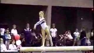 Shawn Johnson 2006 Jr PanAms EF BB [upl. by Jermyn13]