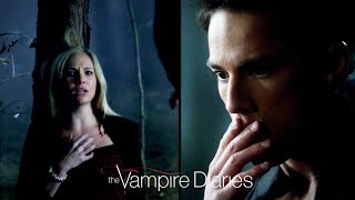 Caroline Gets a Hybrid Bite for Her Birthday  Vampire Diaries [upl. by Dumah]