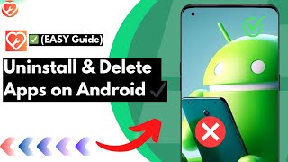 How to Uninstall or Delete Apps on ANY Android Phone in 2024 Settings [upl. by Leoine]