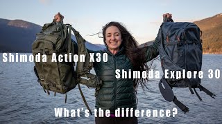 SHIMODA Action X30 VS Explore 30  What is the difference [upl. by Tterrej826]