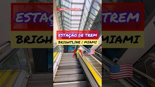 VIAGEM ➡️ MIAMI A ORLANDO DE TREM BRIGHTLINE 🇺🇸Como fazer a viagem com conforto e segurança usa [upl. by Kenley]