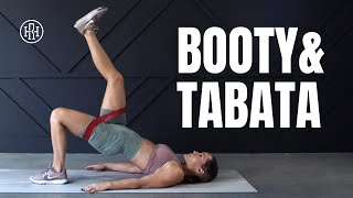 Brutal Booty Burn  Tabata Workout [upl. by Sateia]