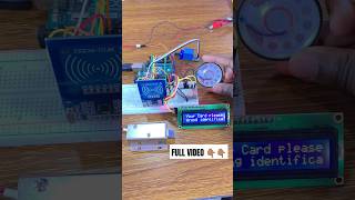 Home Automation using Arduino and RFID Reader shorts arduino [upl. by Balcke453]