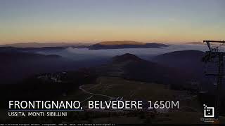 Timelapse Frontignano Belvedere 1650m  3 Novembre 2024 [upl. by Currey101]