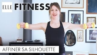 15 minutes pour affiner sa silhouette  avec haltères ┃ELLE Fitness [upl. by Switzer]