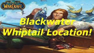 WoW Blackwater Whiptail Fishing GuideTutorial WoD [upl. by Nesahc789]