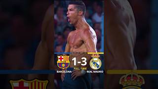 Barcelona 🆚 Real Madrid 13 Supercopa final Highlights amp All Goals 2017 HD shorts football [upl. by Noam]