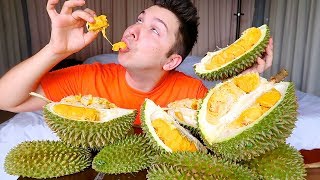 Durian • The Smelliest Fruit In The World Challenge • MUKBANG [upl. by Irem780]