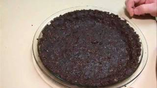 How to Make a Chocolate Cookie Crust [upl. by Eetnahs239]