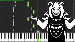 Hopes and Dreams  Undertale Piano Tutorial Synthesia [upl. by Swarts111]