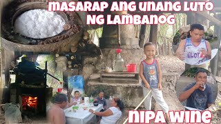 Masarap Ang unang luto Ng lambanognipa wine [upl. by Eirrehc]