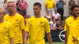 Erste Einheit im Trainingslager BVB in Bad Ragaz angekommen [upl. by Lenci319]