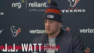 JJ Watt recaps TexansChiefs  Houston Texans Press Conference [upl. by Sergei]