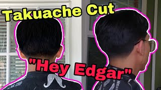 Takuache Cuh Edgar Self Haircut [upl. by Sisile148]