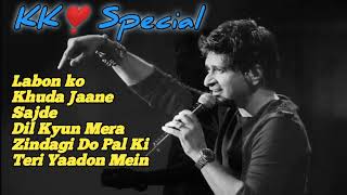 Kk❤️ Kk❣️Special Song🎶 kk songs💓 Best Of Kk🔥 Hindi Hit Song 2023🎵 [upl. by Adiuqram3]