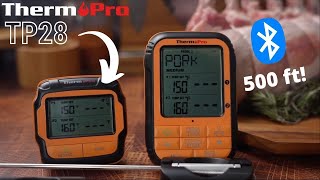 ThermoPro TP28  The Wireless Meat Thermometer That Goes ALL 500 FEET [upl. by Imim]