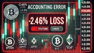 57 crypto Hedge Fund  246 Loss Due to Accounting Error  Reinvesting in BTC JUP amp XLM [upl. by Deena]