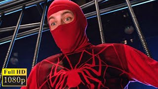 SpiderMan 2002 Spider Man Vs BoneSawCage Fight Scene 1080p Full HD II Best Movie Scene [upl. by Nnayt]