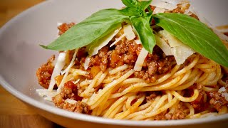 BOLOŇSKÉ ŠPAGETY které zvládne každý 👍🇮🇹 Spaghetti Bolognese [upl. by Mitzl]