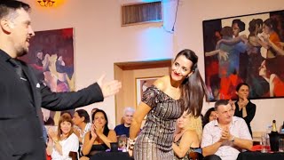 Milonga Vieja Milonga DArienzo Becky Navarro y Lucas RobañeraEn Lo de Balmaceda 25ene24 44 [upl. by Sieracki]