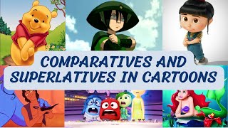 LearnEnglish Comparatives and Superlatives in Cartoons  Aprenda inglês com Desenhos Intermediate [upl. by Casteel]