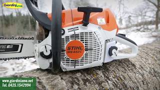 STIHL MS 462 la più leggera motosega professionale nella classe da 70cm3 [upl. by Leivad392]