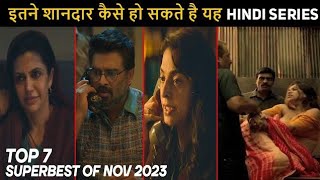 TOP 5 NEW INDIAN CRIME THRILLER WEBSERIES IN HINDI 2023MOST WATCHED INDIAN TV SERIES [upl. by Montgomery483]