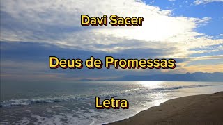 Letra Deus de Promessas  Davi Sacer  Toque no Altar  Legendado [upl. by Cain905]