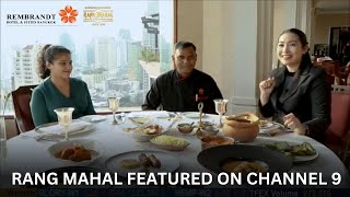 Rang Mahal featured on Channel 9  Rang Mahal Bangkok [upl. by Jany]