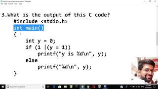 Logical Operators  C Technical Interview Question and Answer  2 [upl. by Atinot]