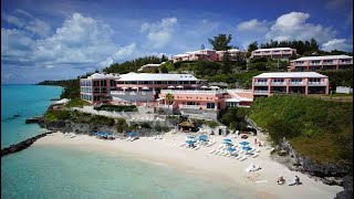 POMPANO BEACH CLUB Bermuda boutique hotel on cliff overlooking ocean from every room [upl. by Kcin995]