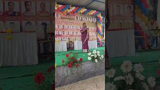 Mogarala ZP High School Get Together 2002 batch Speech by Keerthi [upl. by Thorma]