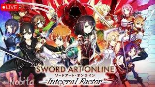 Sword Art Online Integral Factor  MMORPG  Gameplay  Live 🔴  No voice [upl. by Zimmer]