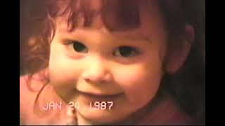 Franklin Family Videos  Jan 1987 Tape 3 [upl. by Esilanna]