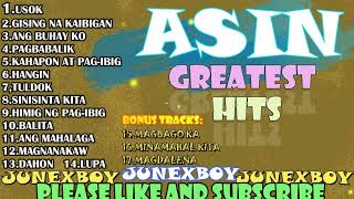 ASIN Greatest Hits Collection  ASIN TAGALOG MELLOW SONGS 2023All Time Favourite  JUNEXBOY [upl. by Dorthea]