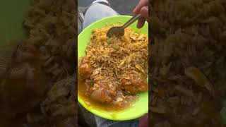 Egg rice  chilli chicken 100 only food streetfood fastfood kolkata [upl. by Hamian]