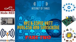 ESP32 MQTT – Publish and Subscribe The Internet Of Things Part Two [upl. by Treulich]