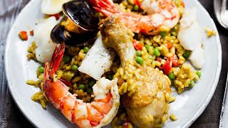 Recette  Paella [upl. by Naoma]