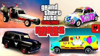 GTA 5 LOCALIZAÇÃO DOS CARROS RAROS  CAROS E SECRETOS [upl. by Volpe]